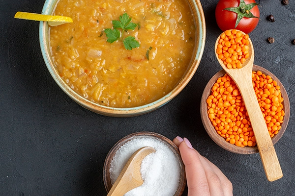 Lentil soup