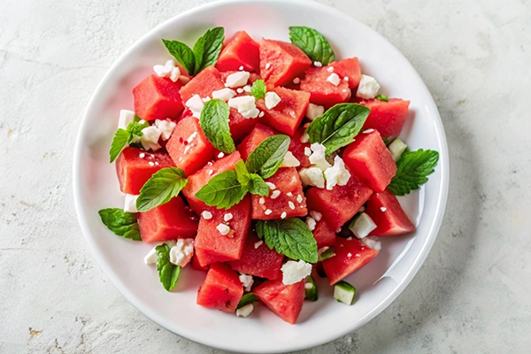 feta cheese watermelon salad