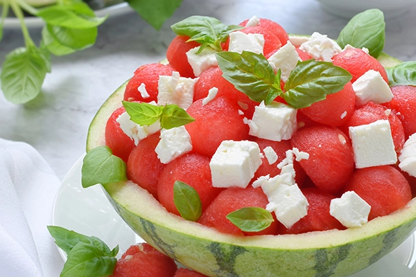 feta cheese watermelon salad